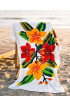 Hand Painted Rayon Sarong Hand Painted Rayon Sarong